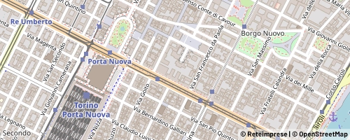 Mappa Turín
