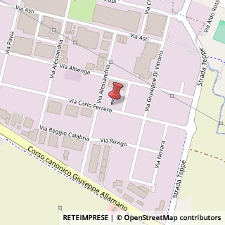 Mappa Via Ferrero, 31, 10098 Rivoli, Torino (Piemonte)