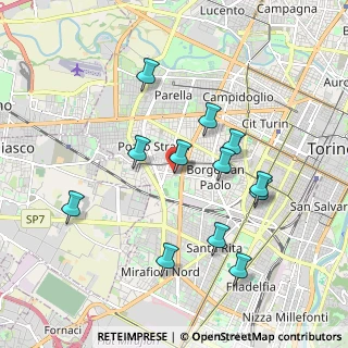Mappa Via Guido Boggiani, 10141 Torino TO, Italia (1.85167)