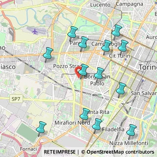 Mappa Via Guido Boggiani, 10141 Torino TO, Italia (2.34231)