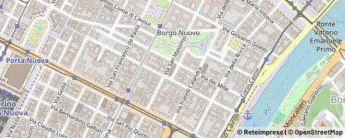 Mappa Turin