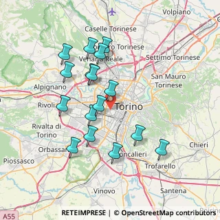 Mappa Via S. Bernardino, 10141 Torino TO, Italia (7.03875)