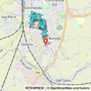 Mappa Via Fratelli Pilon, 45100 Rovigo RO, Italia (0.90375)