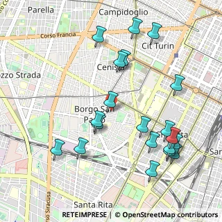Mappa Nessuna Vendita - Solo ufficio, 10141 Torino TO, Italia (1.1385)