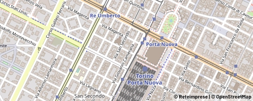 Mappa Turin