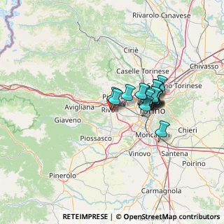 Mappa Corso Primo Levi, 10050 Rivoli TO, Italia (10.06667)