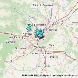 Mappa Via San Secondo, 10100 Torino TO, Italia (11.91545)