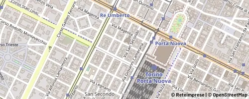Mappa Turín