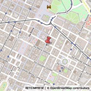 Mappa Via Carlo Alberto, 11, 10123 Torino, Torino (Piemonte)