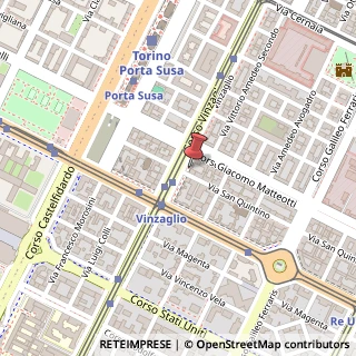 Mappa Corso Vinzaglio, 31, 10121 Torino, Torino (Piemonte)