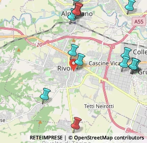 Mappa Viale Pietro Lussiana, 10098 Rivoli TO, Italia (2.62)