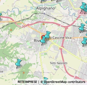 Mappa Viale Pietro Lussiana, 10098 Rivoli TO, Italia (3.6875)