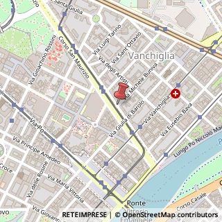 Mappa Via Michele Buniva, 2, 10124 Torino, Torino (Piemonte)