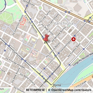 Mappa Via Roero di Cortanze, 4, 10124 Torino, Torino (Piemonte)
