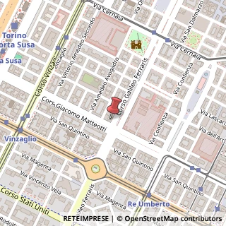 Mappa Corso Galileo Ferraris, 22, 10121 Torino, Torino (Piemonte)