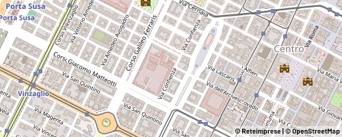 Mappa Torino