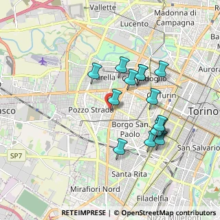 Mappa Via Candido Viberti, 10141 Torino TO, Italia (1.682)