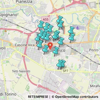 Mappa Via Gorizia, 10095 Grugliasco TO, Italia (1.338)