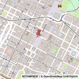 Mappa Piazza San Carlo,  156, 10121 Torino, Torino (Piemonte)