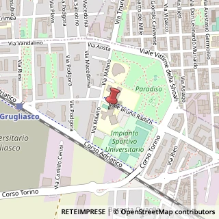 Mappa Viale B. Radich, 4, 10095 Grugliasco, Torino (Piemonte)