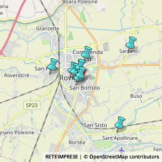 Mappa Via Cesare Parenzo, 45100 Rovigo RO, Italia (1.43455)