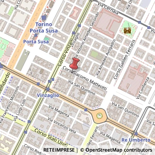 Mappa Corso Giacomo Matteotti, 45, 10121 Torino, Torino (Piemonte)