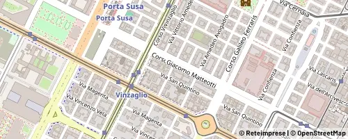 Mappa Turín