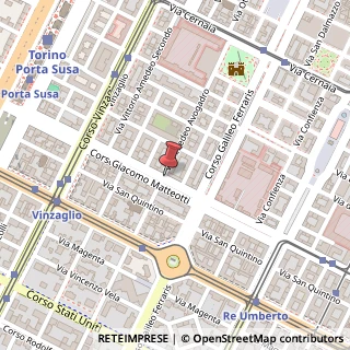 Mappa Corso Giacomo Matteotti,  28, 10121 Torino, Torino (Piemonte)