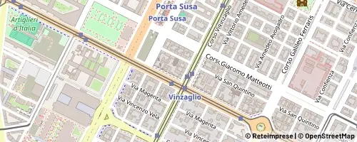 Mappa Turín