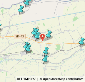 Mappa Via Romolo Andreotti, 45010 Villadose RO, Italia (5.5715)