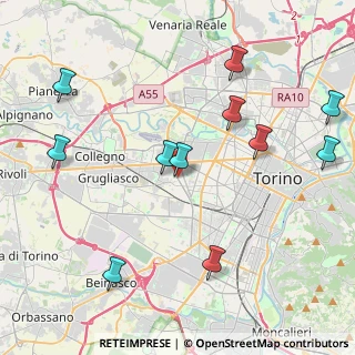 Mappa Via Francesco DeSanctis, 10141 Torino TO, Italia (4.79909)