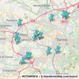Mappa Via Francesco DeSanctis, 10141 Torino TO, Italia (4.48714)