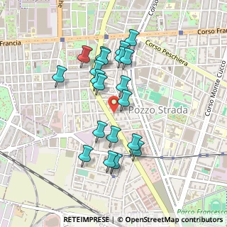 Mappa Via Francesco DeSanctis, 10141 Torino TO, Italia (0.4175)