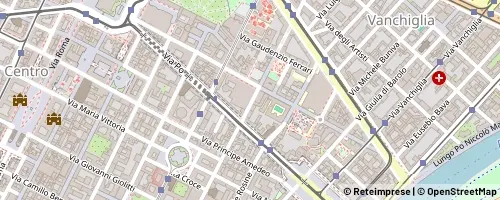 Mappa Turín