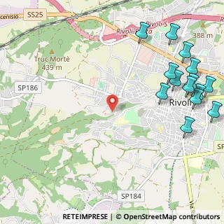 Mappa Via Pietro Rolle, 10098 Rivoli TO, Italia (1.49929)