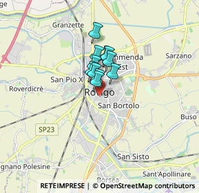Mappa , 45100 Rovigo RO, Italia (0.88909)