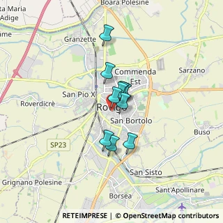 Mappa , 45100 Rovigo RO, Italia (0.97727)