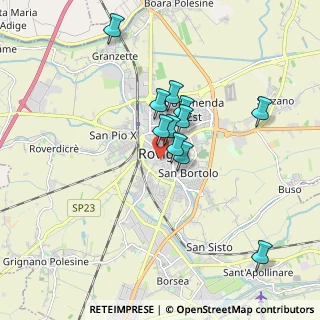 Mappa , 45100 Rovigo RO, Italia (1.44909)