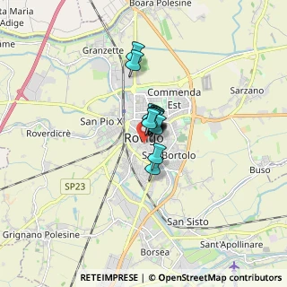 Mappa , 45100 Rovigo RO, Italia (0.65714)