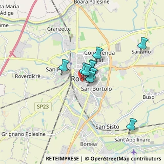 Mappa , 45100 Rovigo RO, Italia (1.44727)