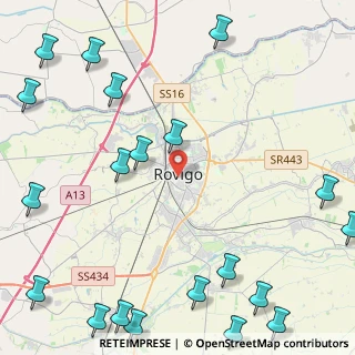 Mappa , 45100 Rovigo RO, Italia (6.8885)