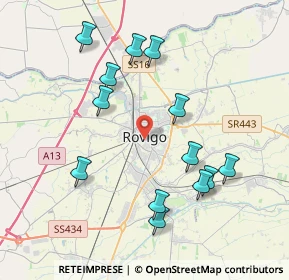 Mappa , 45100 Rovigo RO, Italia (4.02923)
