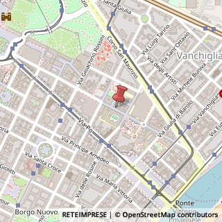 Mappa Via Giuseppe Verdi, 33, 10124 Torino, Torino (Piemonte)