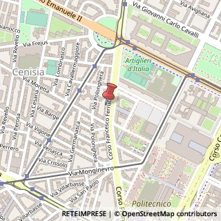 Mappa Corso Francesco Ferrucci, 52, 10138 Torino, Torino (Piemonte)