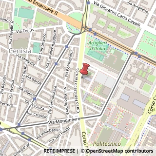 Mappa Corso Francesco Ferrucci, 79, 10138 Torino, Torino (Piemonte)