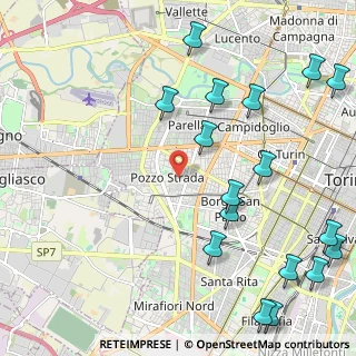 Mappa Via Monte Ortigara, 10141 Torino TO, Italia (2.90706)