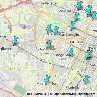 Mappa Via Sagra di S. Michele, 10141 Torino TO, Italia (3.24353)