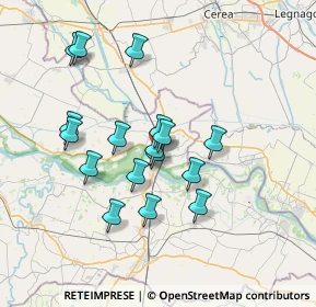 Mappa Via Antonio Gramsci, 46035 Ostiglia MN, Italia (6.27471)