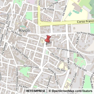 Mappa Via Camillo Benso Cavour, 3, 10098 Rivoli, Torino (Piemonte)