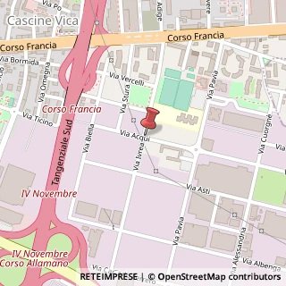 Mappa Via ivrea 40, 10098 Rivoli, Torino (Piemonte)